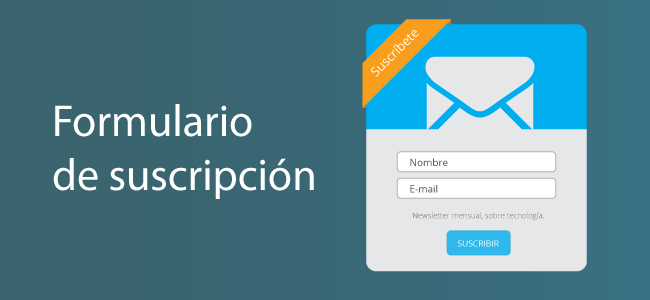 Formulario de suscripción
