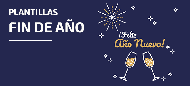 Plantilla año nuevo