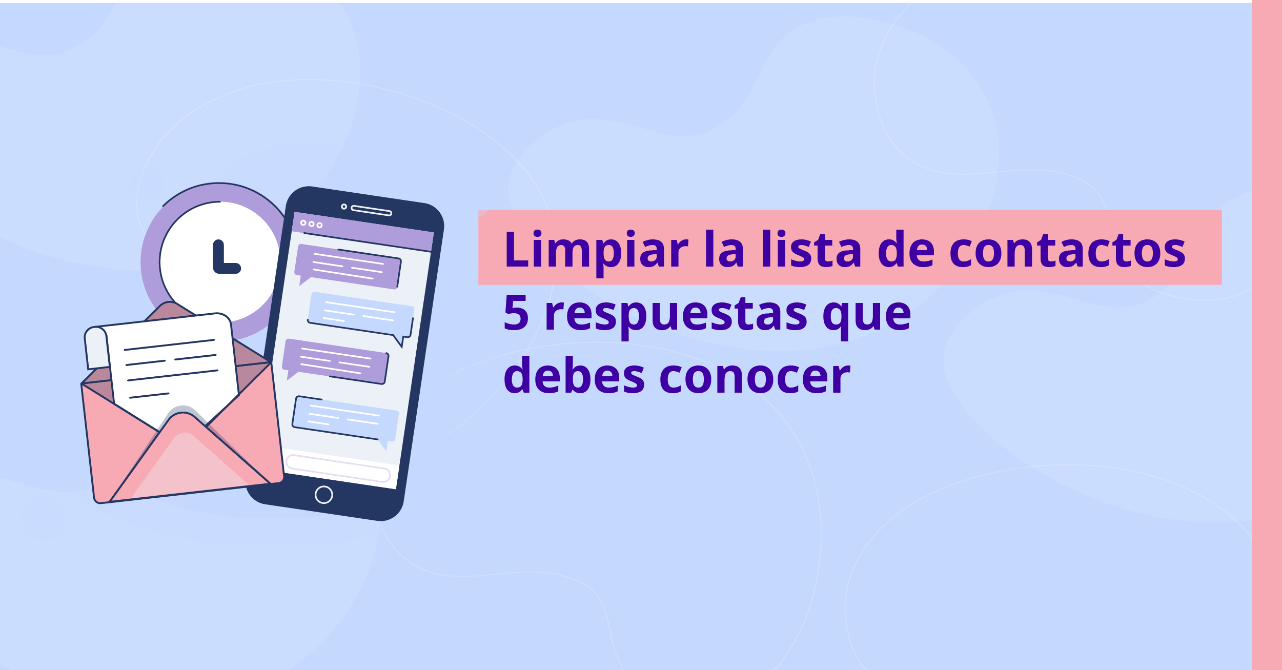 Limpiar la lista de contactos